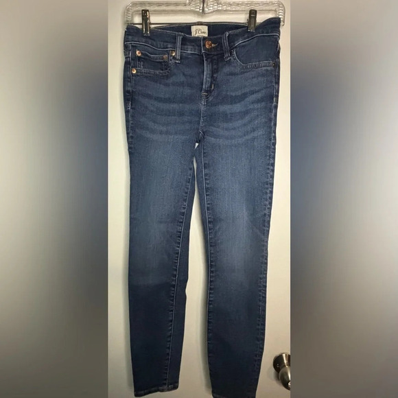 J. Crew toothpick jeans 28” ankle inseam; 10” leg opening; Fair Trade certified - Picture 1 of 6